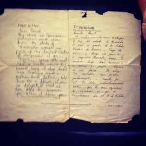 David sponsor letter
